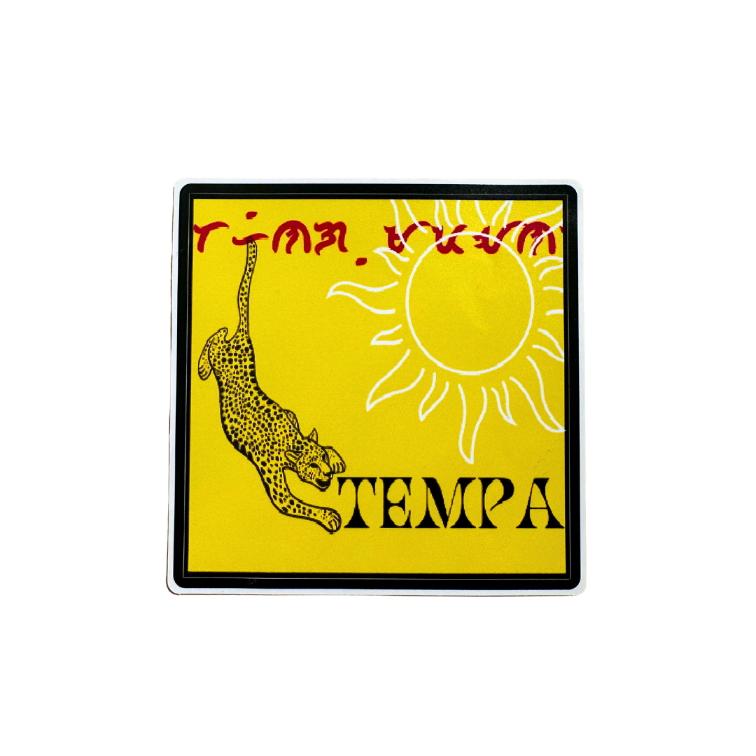 Cheetah Sticker